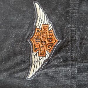 Harley-Davidson Black Corduroy Jacket M